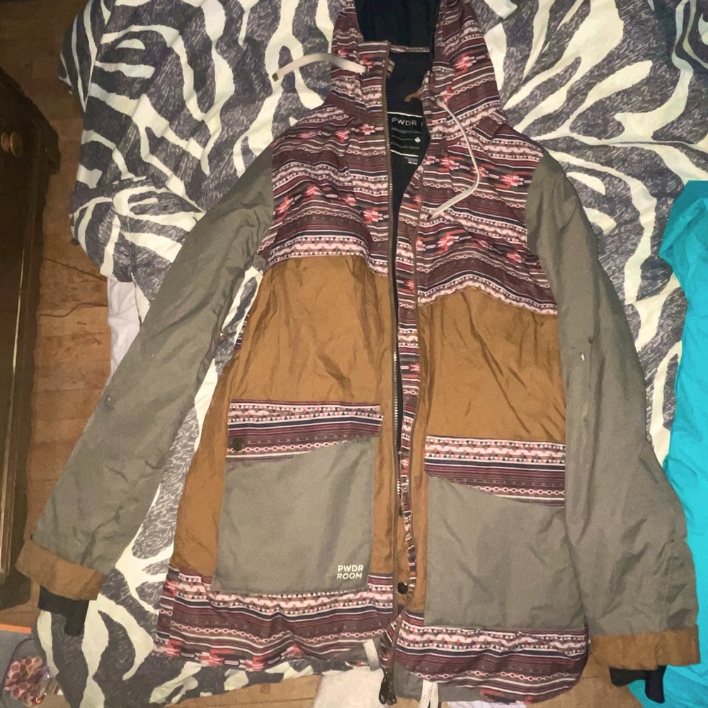 PWDR ROOM women’s long ski jacket